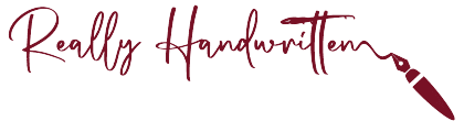 Really Handwritten